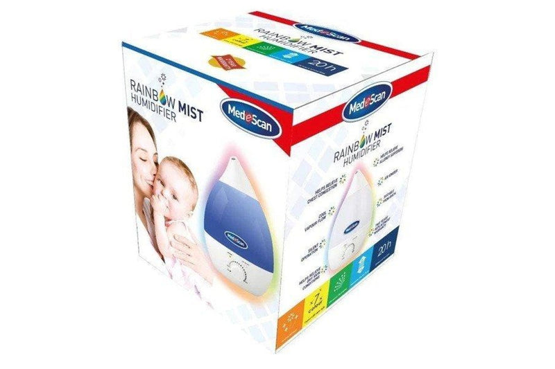 Medescan Rainbow Mist - Ultrasonic Cool Mist Humidifier