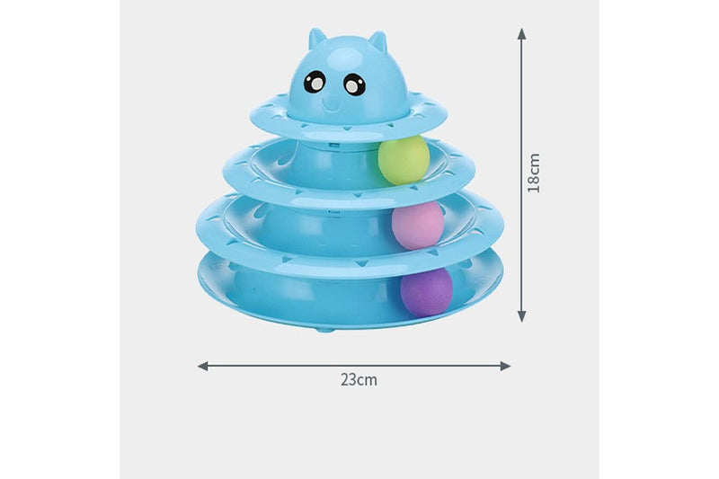 Three-Layer Dribbling Cat Carousel (assorted)