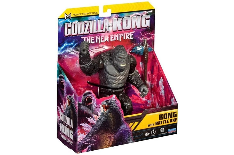 Godzilla x Kong: Kong with Battle Axe - 6" Action Figure