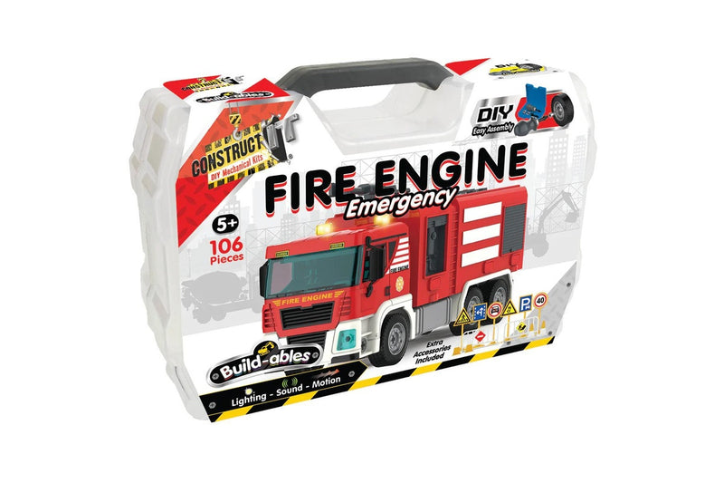 Build-ables: Plus - Fire Engine Emergency - Vehicle Playset