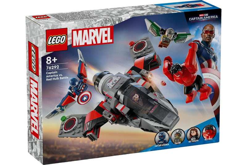 LEGO Marvel: Captain America vs. Red Hulk Battle - (76292)