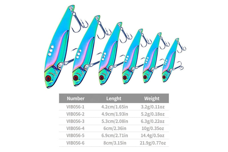 Metal Blade Fish Lure With Full Swimming Action 15g