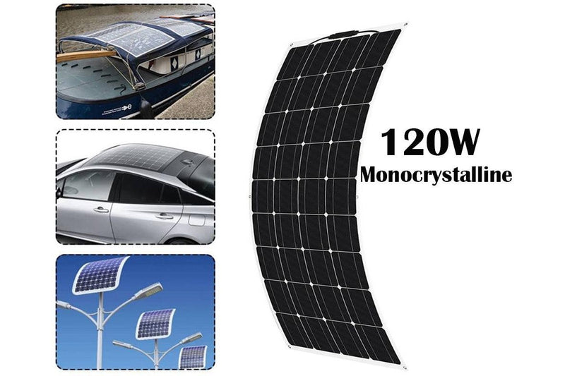 120W Solar Panel with Solar Controller