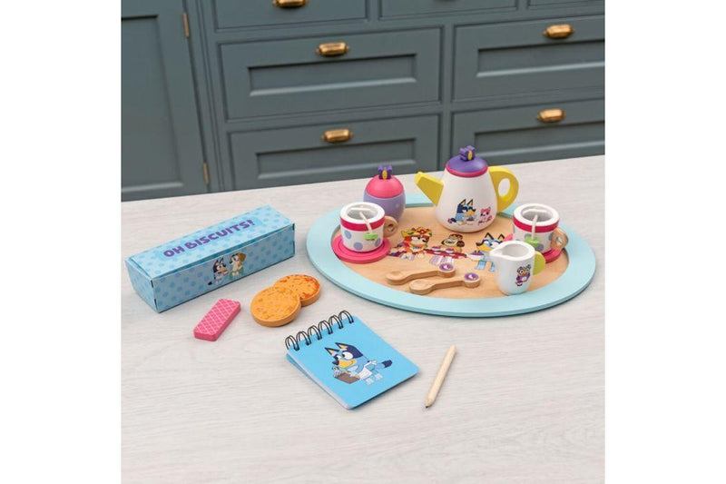 Bluey: Wooden Bluey Tea Party Set