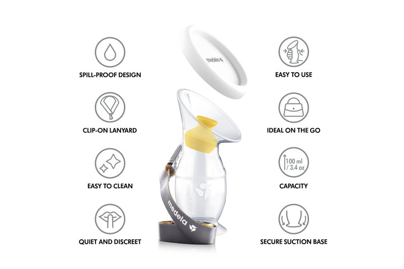 Medela: Silicone Breast Milk Collector