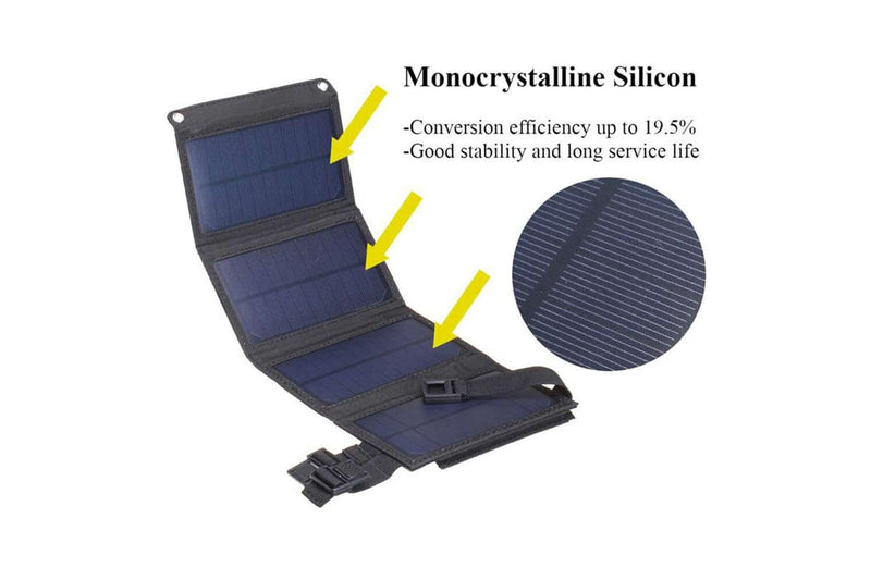 Foldable Solar Panel 30W Mobile Battery Charger