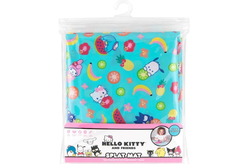 Bumkins: Waterproof Splat Mat - Hello Kitty Fruit Punch