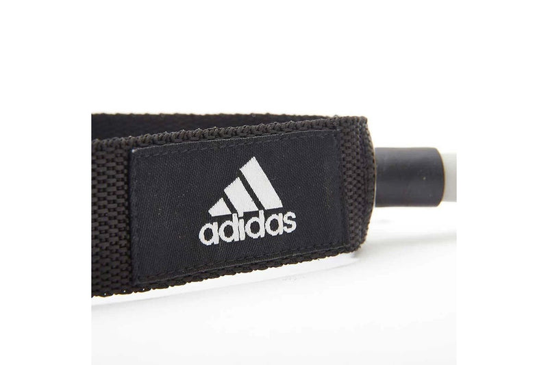 Adidas Resistance Tube Level 2 Band Elastic Yoga Fitness Gym Strap - Grey/Black