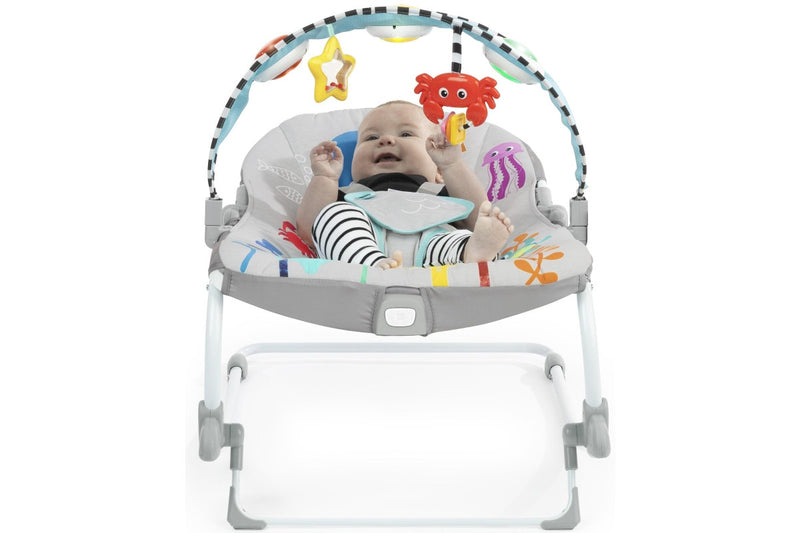 Baby Einstein: Ocean Explorers Kick it to Opus Musical Infant to Toddler Rocker