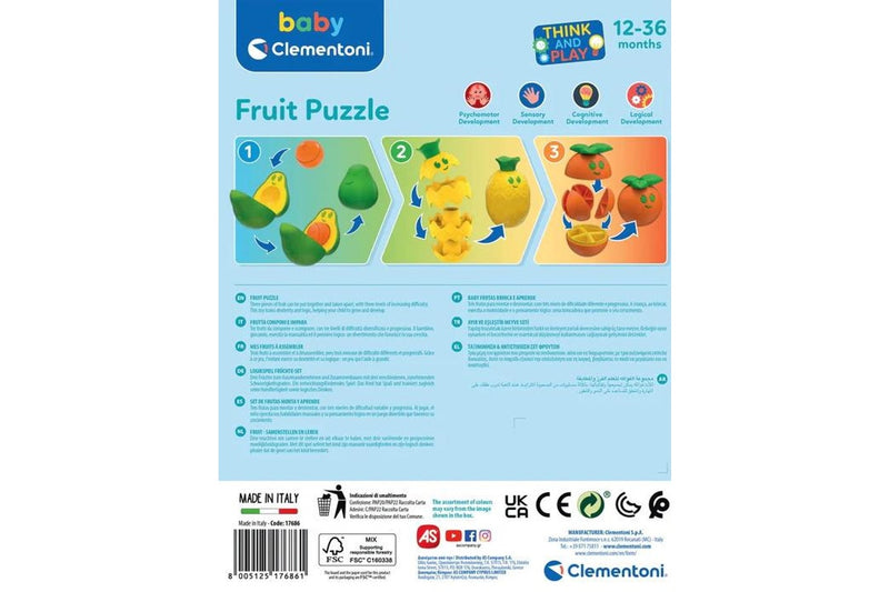 Baby Clemmy: Play for the Future - Fruit Puzzle