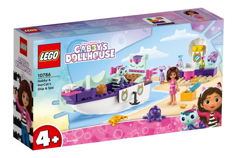 LEGO Gabby's Dollhouse: Gabby & MerCat's Ship & Spa - (10786)