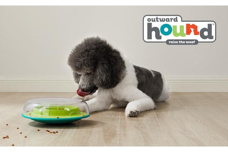 Outward Hound: Nina Ottosson - Wobble Bowl Interactive Treat Puzzle - Dog Toy