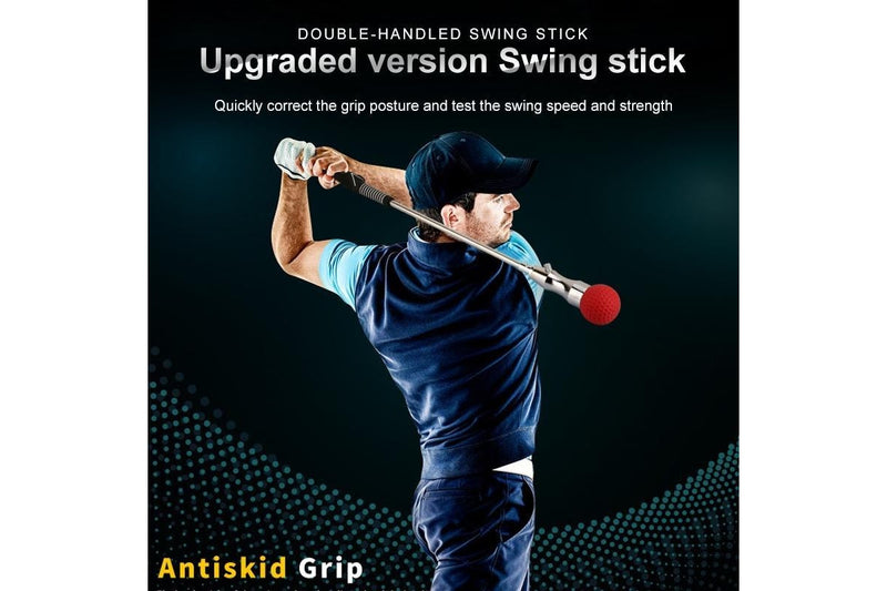 Golf Beginner Assisted Swing Practice Stick - Length 62Cm