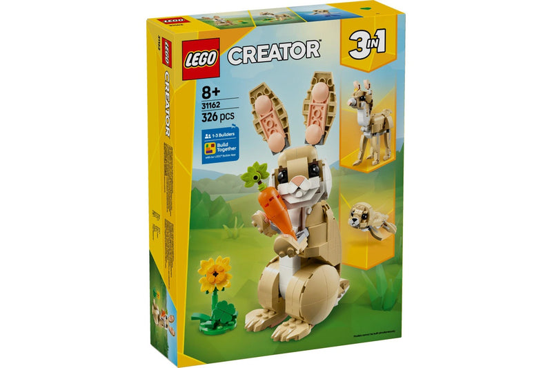 LEGO Creator: 3-In-1 Cute Bunny - (31162)