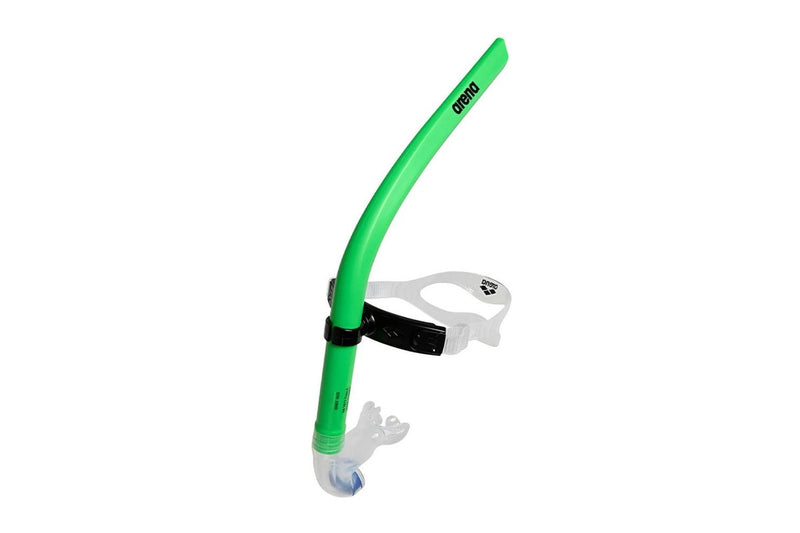 Arena Swim III Snorkel (Green/Clear) (One Size)