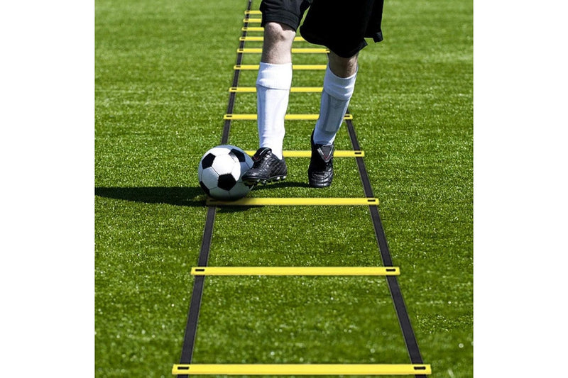 12 Rung Speed Agility Ladder Training Set Exercise Ladders for Football Soccer Footwork Training Sports