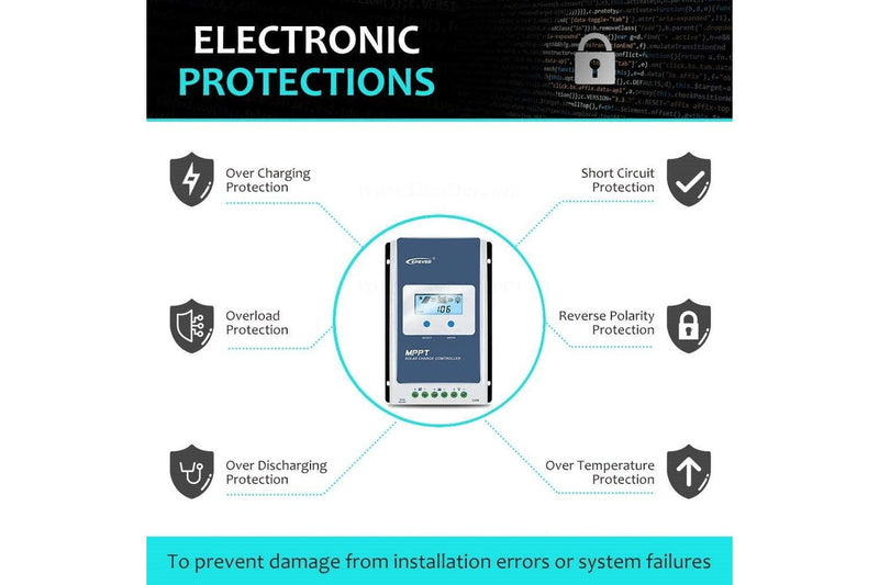 Tracer1210AN EPEVER 10A Solar Charge MPPT Controller 12V / 24V