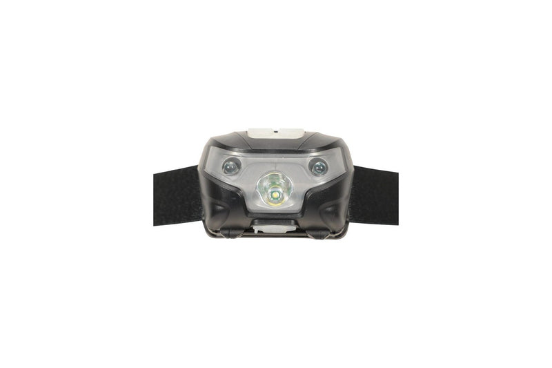 Mountain Warehouse LED USB Head Torch (Black) (One Size)