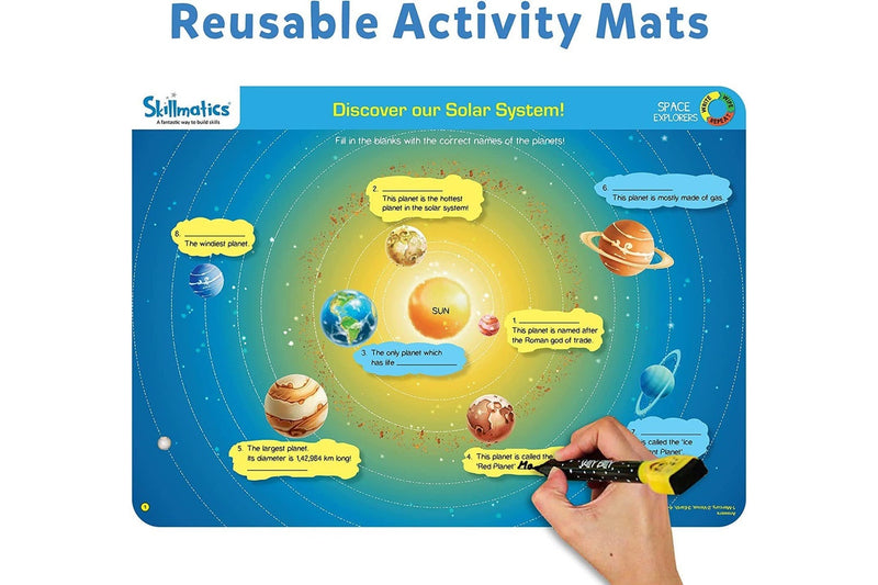 Skillmatics: Space Explorers - Reusable Activity Mat