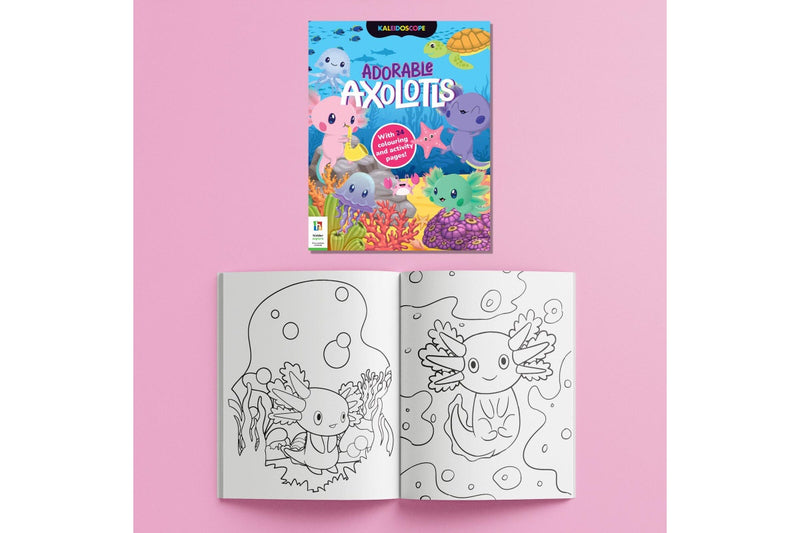 Kaleidoscope: Axolotls & Friends Creative Colour & Activity Set