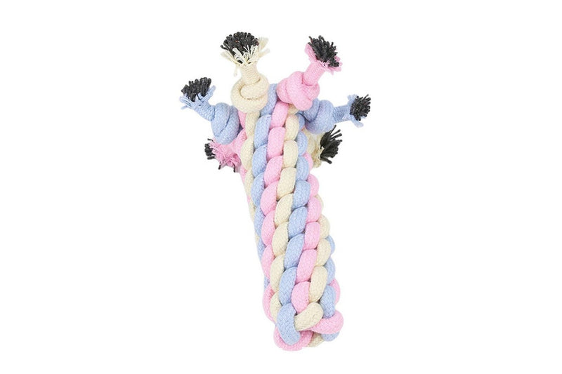 Five-piece Set Cotton Rope Dog Chew Rope Toys Keep Pet Teeth Health