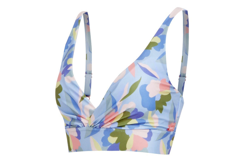 Regatta Womens/Ladies Paloma Abstract Floral Bikini Top (Blue) (8 UK)