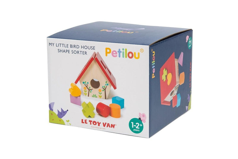 Le Toy Van: Petilou - My Little Bird House Shape Sorter