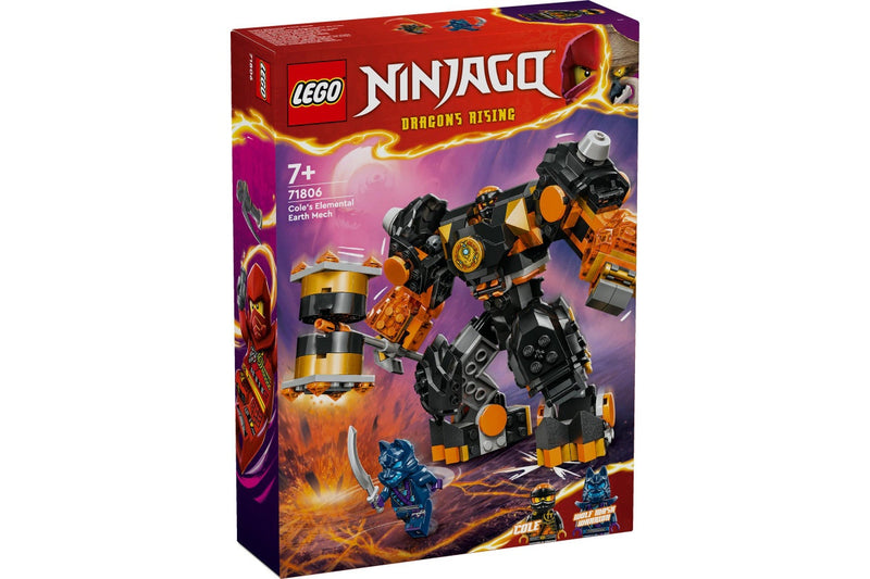 LEGO Ninjago: Cole's Elemental Earth Mech - (71806)