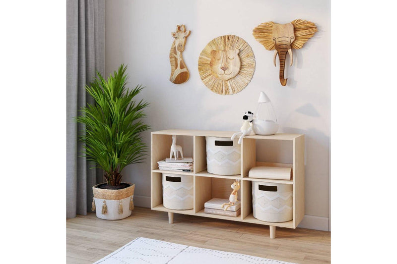 Crane Baby: Wooden Wall Decor - Elephant