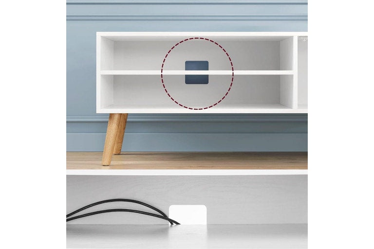 VASAGLE TV Cabinet 1.20M - White