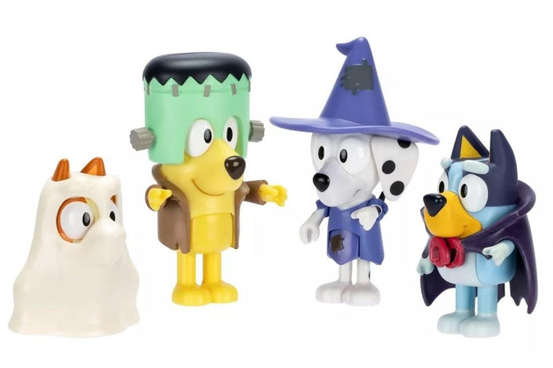 Bluey: Figure 4-Pack - Halloween