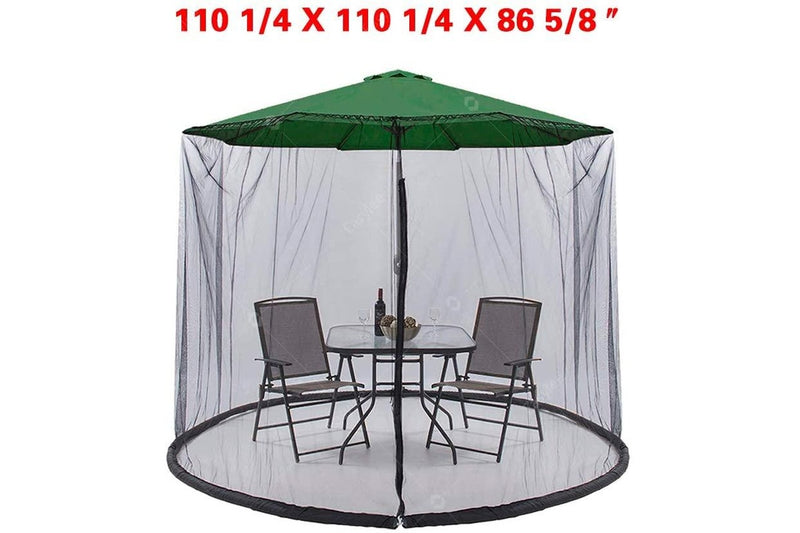 Outdoor Patio Umbrella Mosquito Net Screen