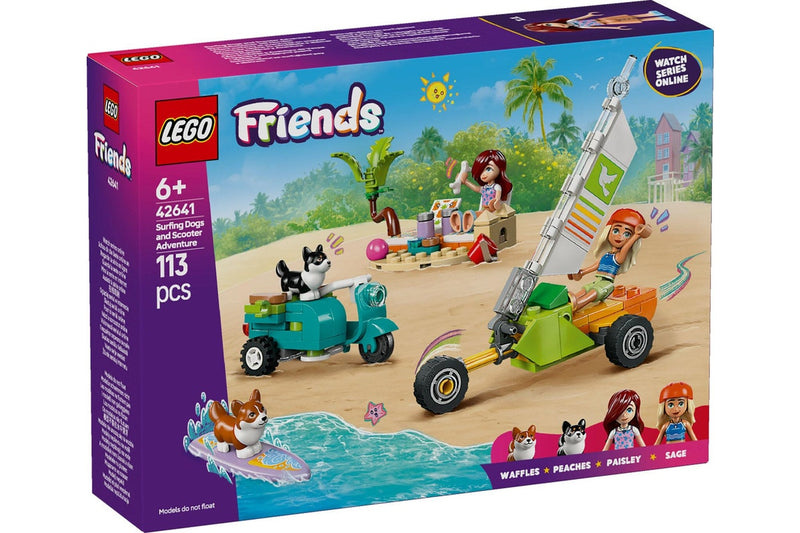 LEGO Friends: Surfing Dogs and Scooter Adventure - (42641)