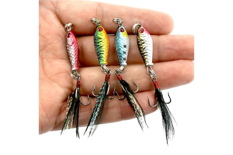 5 Piece Small Iron Plate Freshwater Bait 2.5cm 4g