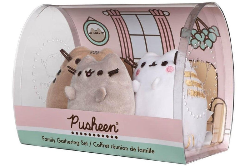 Pusheen the Cat: Pusheen Family Gathering - 3" Plush Set