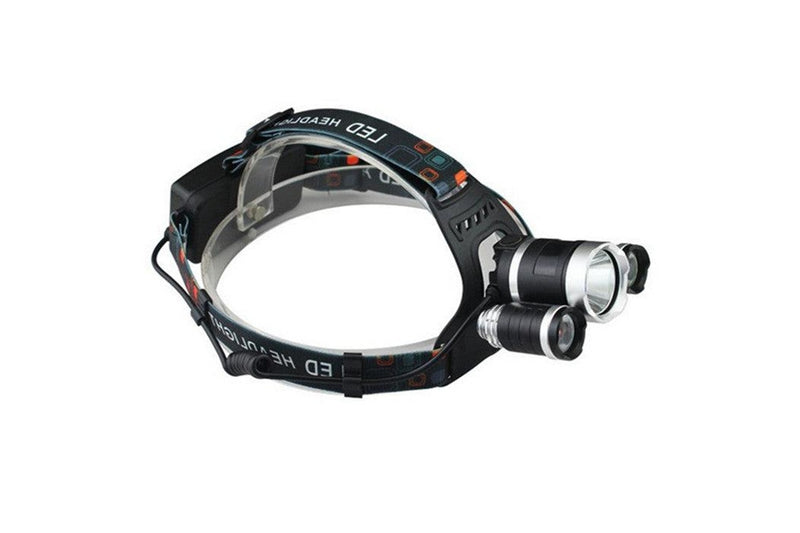 Rechargeable Headlamp 1000lm 3t6 Xml Led Headlight Head Torch Flashlight