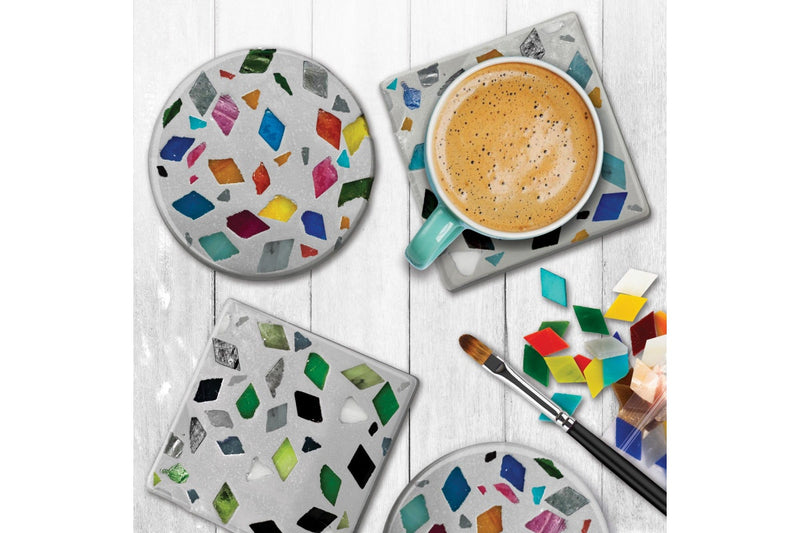 Project Home: Make & Create Your Own - Terrazzo Coasters