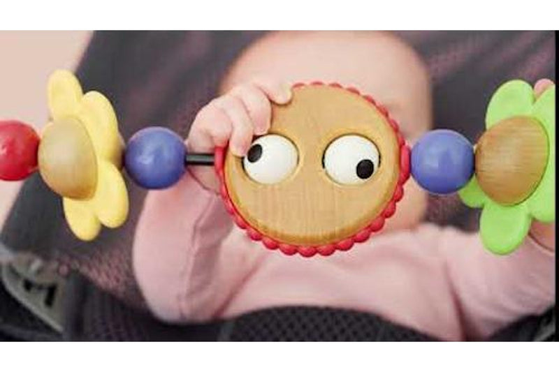 BabyBjorn: Googly Eyes Toy for Bouncer - Black/White