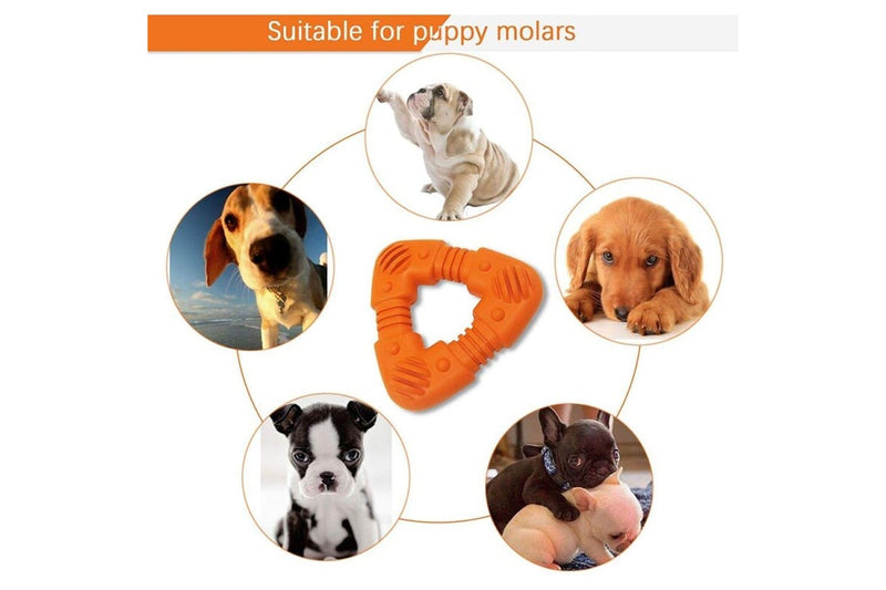 Natural Soft Rubber Dog Chew Toy For Aggressive Chewers & Play Game