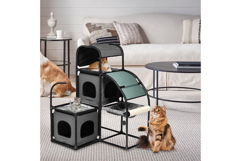 Zoomies Indoor Cat Furniture Sets