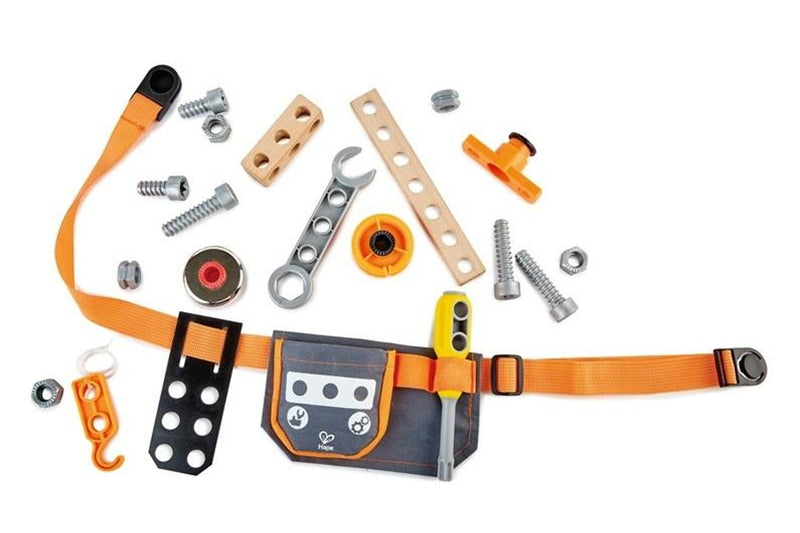 Hape: Junior Inventor Tool Belt - Construction Playset