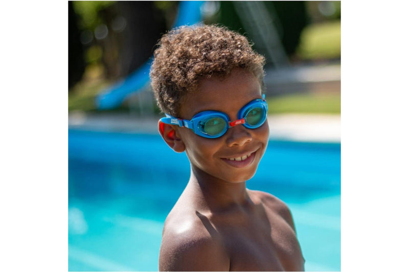 Zoggs Childrens/Kids Ripper Tinted Swimming Goggles (Blue/Red) (6-14 Years)