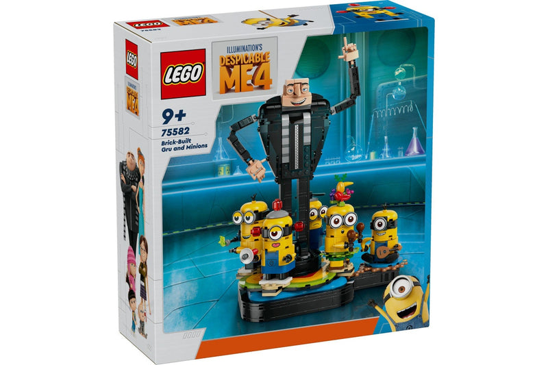 LEGO Despicable Me 4: Brick-Built Gru and Minions - (75582)