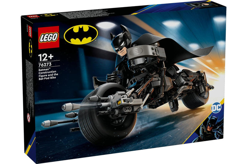 LEGO DC Comics: Batman Construction Figure and the Bat-Pod Bike - (76273)