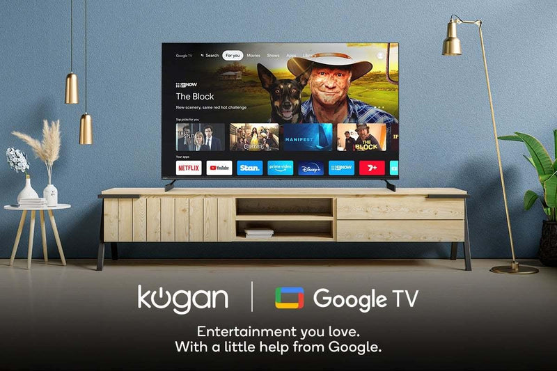 Kogan 50" QLED 4K Smart Google TV