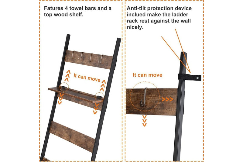 Vasagle Ladder Storage Shelf