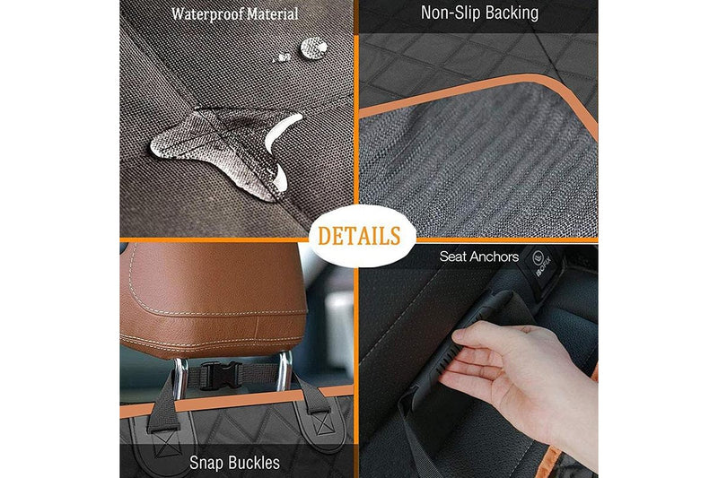 Waterproof & Scratch Proof Nonslip Dog Car Seat Cover