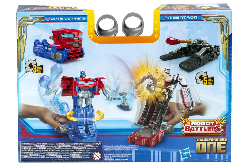 Transformers One: Robot Battlers - Optimus Prime vs. Megatron