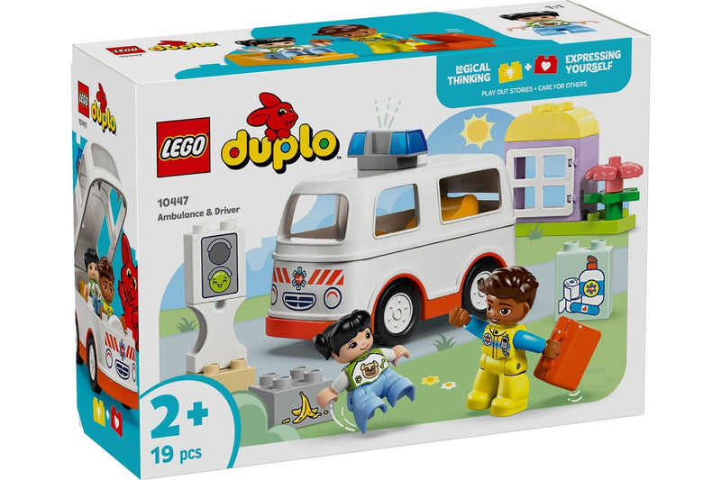 LEGO DUPLO: Ambulance & Driver - (10447)