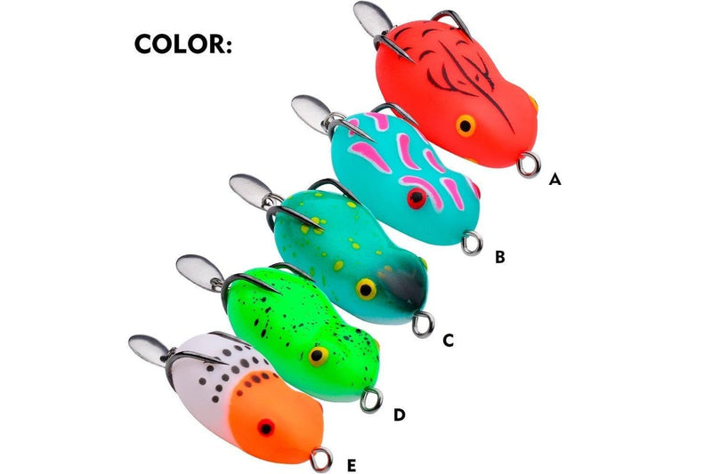 7g/4.5cm Mini Thunderfrog Soft Bait Fish Fishing Colour